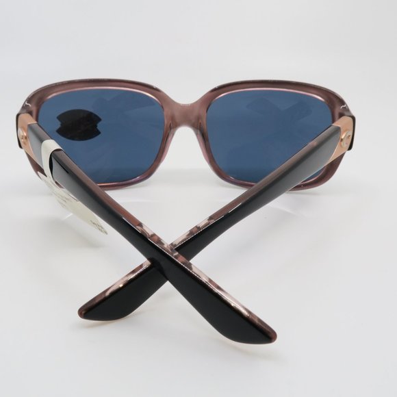 Costa GANNET 06S9041-06 Black/Hibiscus Gray 580P Polarized New Women Sunglasses - Picture 5 of 6